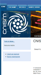 Mobile Screenshot of cnism.it